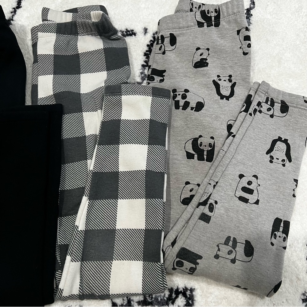Cat & Jack Fleece Lined Leggings Set of 2